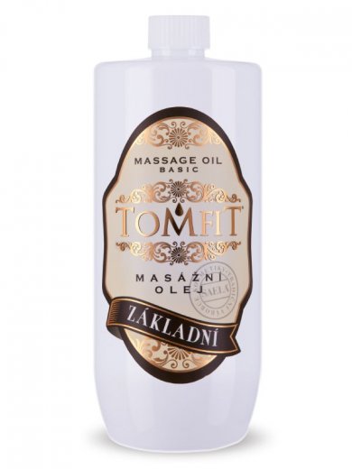 TOMFIT masážní olej základní - 1l