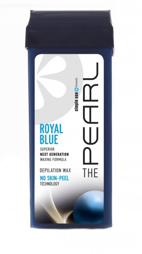 Depilační vosk roll-on THE PEARL - ROYAL BLUE, 100ml