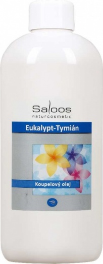 Saloos Koupelový olej Eukalypt – Tymián 1000 ml