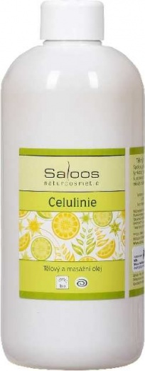 Saloos Bio masážní olej Celulinie 1000ml