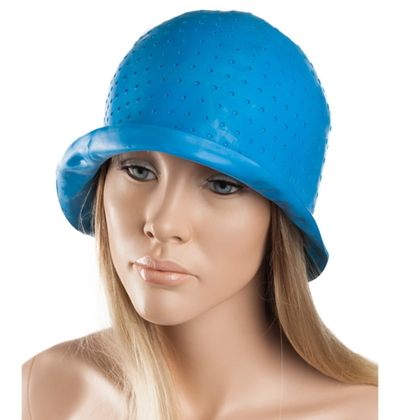 Melírovací klobouk modrý, 1ks