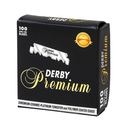 Derby Premium poloviční žiletka 100ks