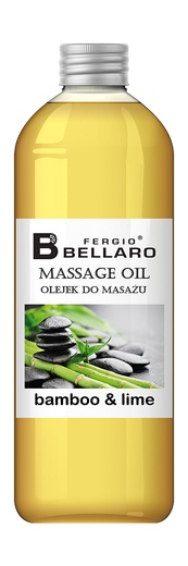 Fergio BELLARO masážní olej bambus a limetka - 1l