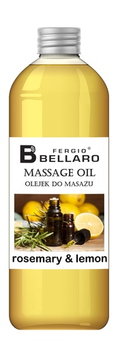 Fergio BELLARO masážní olej rozmarýn a citrón - 1l