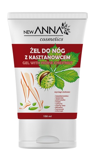 Masážní gel na nohy s kaštanem koňským 150g