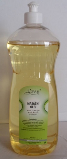 Salvus masážní olej Rozmarýn, bazalka, citron - 1l
