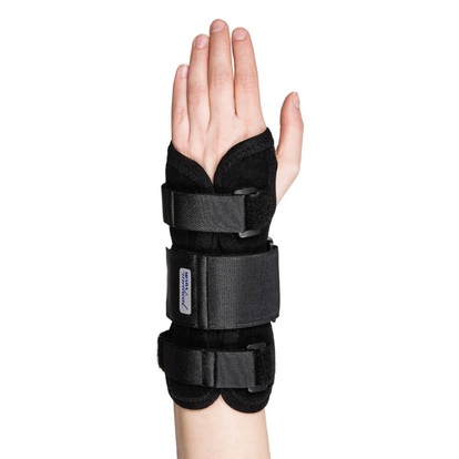 MANU medical PLUS Ortéza zápěstí s ochranou palce, pravá, obvod zápěstí 16-19 cm