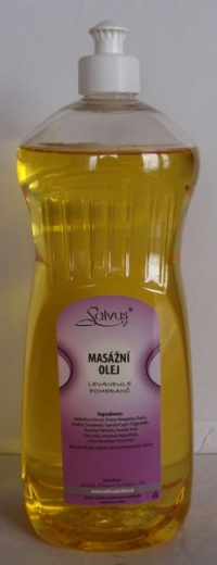 Salvus masážní olej Levandule, pomeranč - 500ml