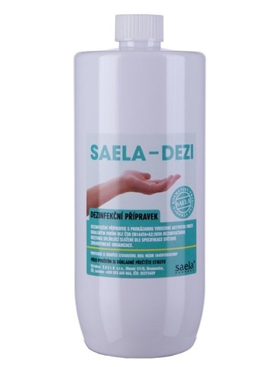 SAELA - DEZI - dezinfekce na ruce 1000ml