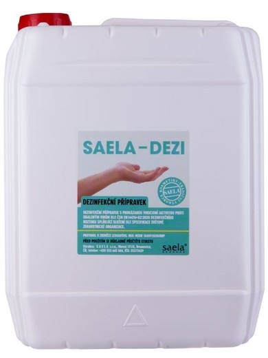 SAELA - DEZI - dezinfekce na ruce 5l kanystr