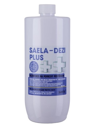 SAELA - DEZI PLUS - dezinfekce na povrchy 1000ml