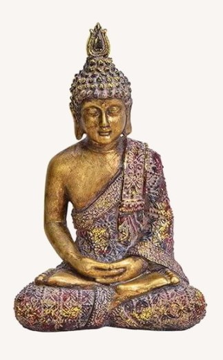 Buddha sedící 13cm x 8cm x 20cm