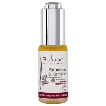 Saloos Bio Squalane a Kamélie rostlinný elixír 20ml