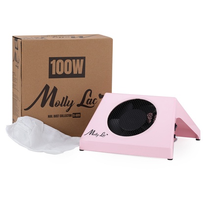 Molly Lac Odsávačka prachu na manikúru B-609, růžová