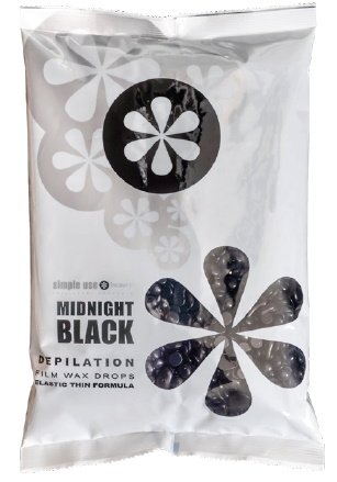 Depilační vosk zrnka - Midnight Black - 800g