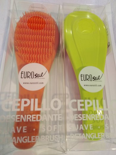 Eurostil Detangling kartáč oranžovožlutý