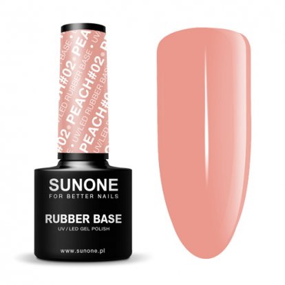 SUNONE Rubber Base kaučuková báze 5g Peach 2