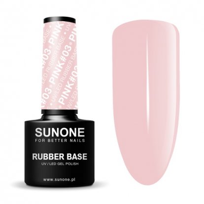 SUNONE Rubber Base kaučuková báze 5g Pink 3