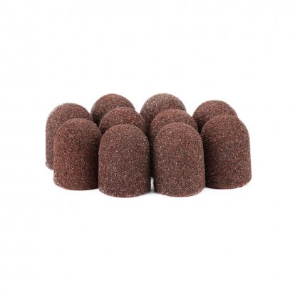 Brusné kloboučky 13mm, hrubost 80 - 100ks