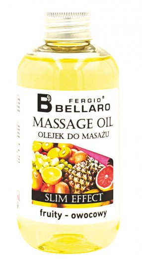 Fergio BELLARO masážní olej ovocný Slim effect - 200ml