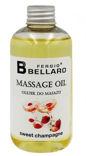 Fergio BELLARO masážní olej sladké šampaňské - 200ml