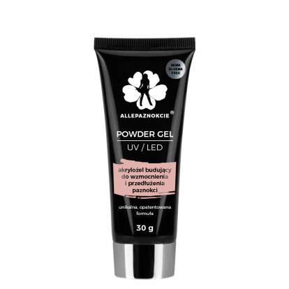 Akrylgel Powder Gel stavební Hema/DiHema free 30g Nude