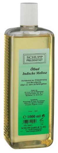 Schupp Koupelový olej meduňka - 1l