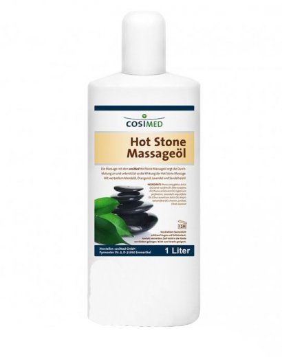 cosiMed masážní olej Hot Stone - 1000 ml