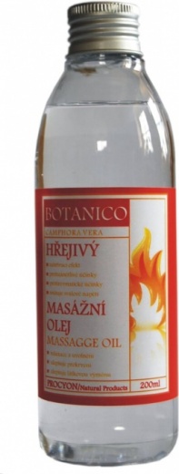 Botanico hřejivý olej 200ml