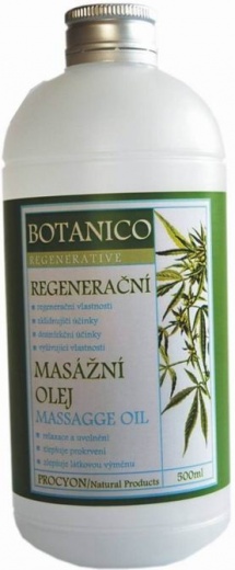 Botanico konopný regenerační olej 500ml