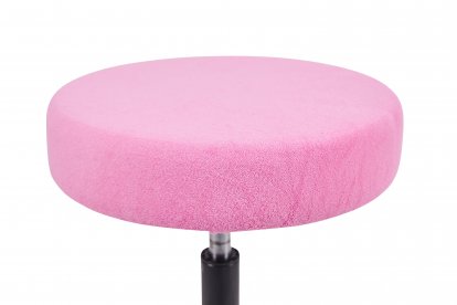 Froté potah na židli - růžový