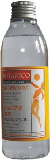 Botanico sportovní masážní olej 200ml