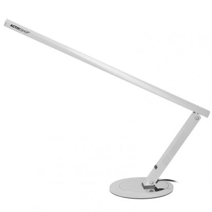 Kosmetická stolní LED lampa Slim stříbrná