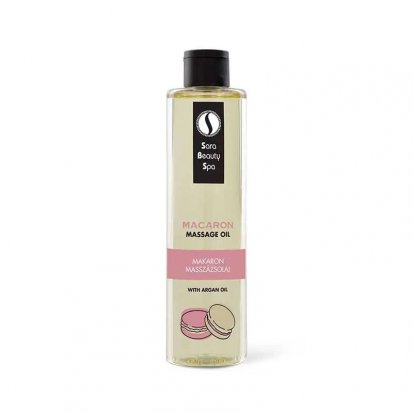 Sara Beauty Spa masážní olej Macaron 250ml