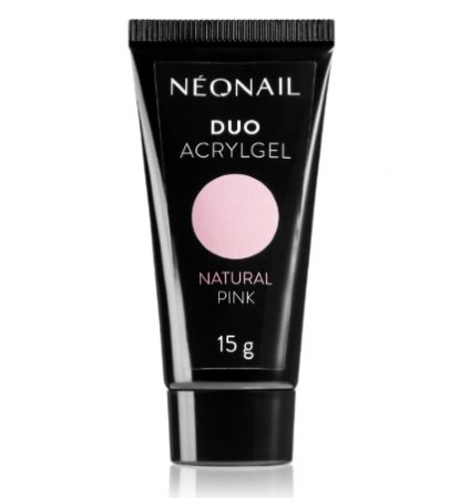 NeoNail Duo Akrylgel Natural Pink - růžový 15g