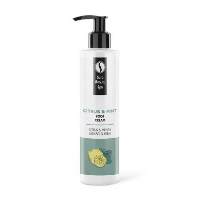 Sara Beauty Spa balzám na nohy Citrus a Máta 250ml