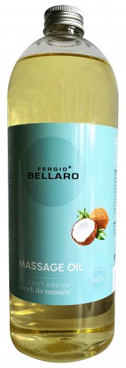 Fergio BELLARO masážní olej kokosový sen - 1l
