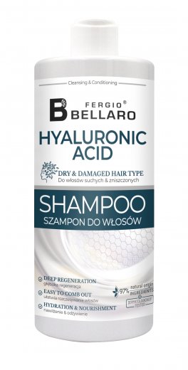 Fergio Bellaro šampon s kyselinou hyaluronovou pro suché a zničené vlasy 500ml