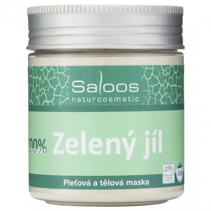 Saloos 100% francouzský Zelený jíl 140g