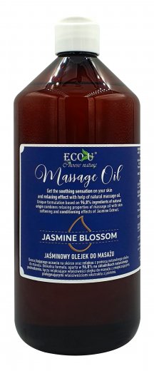 Eco-U masážní olej s jasmínovým extraktem 1l