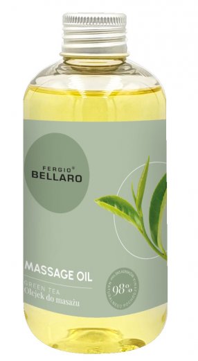 Fergio BELLARO masážní olej zelený čaj - 200ml