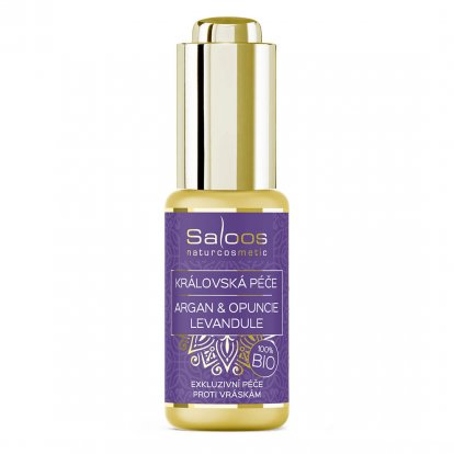 Saloos Královská Péče Argan & Opuncie – Levandule 100% bio,20ml