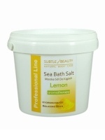 Mořská sůl do koupele -1kg- citrón