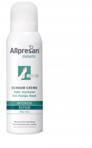 Allpresan Diabetic Intensive Repair krémová pěna bez urey 125ml
