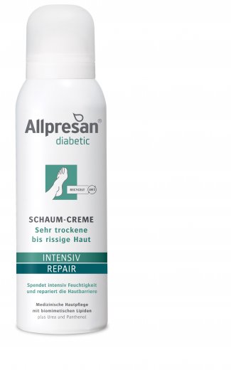 Allpresan Diabetic Intensive Repair krémová pěna 8% urea 125ml