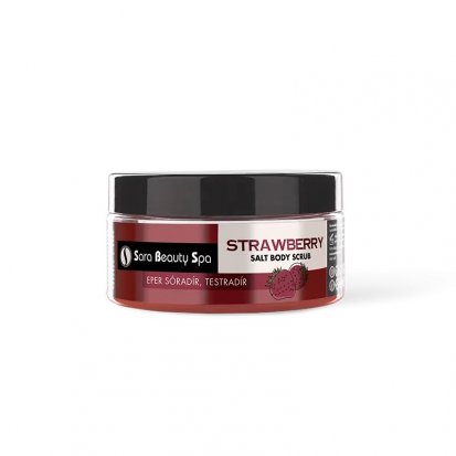 Sara Beauty Spa peelingová sůl Jahoda 300ml