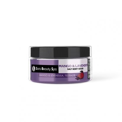Sara Beauty Spa peelingová sůl Mango-Levandule 300ml