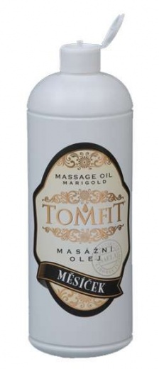 TOMFIT masážní olej s extraktem měsíčku lékařského - 1l