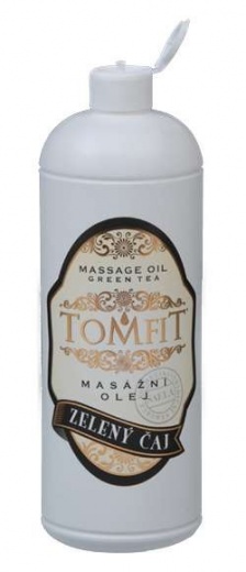 TOMFIT masážní olej s extraktem zeleného čaje - 1l