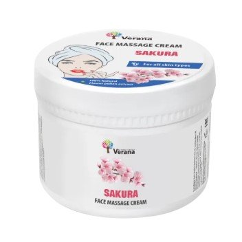 Verana masážní krém Sakura 200g